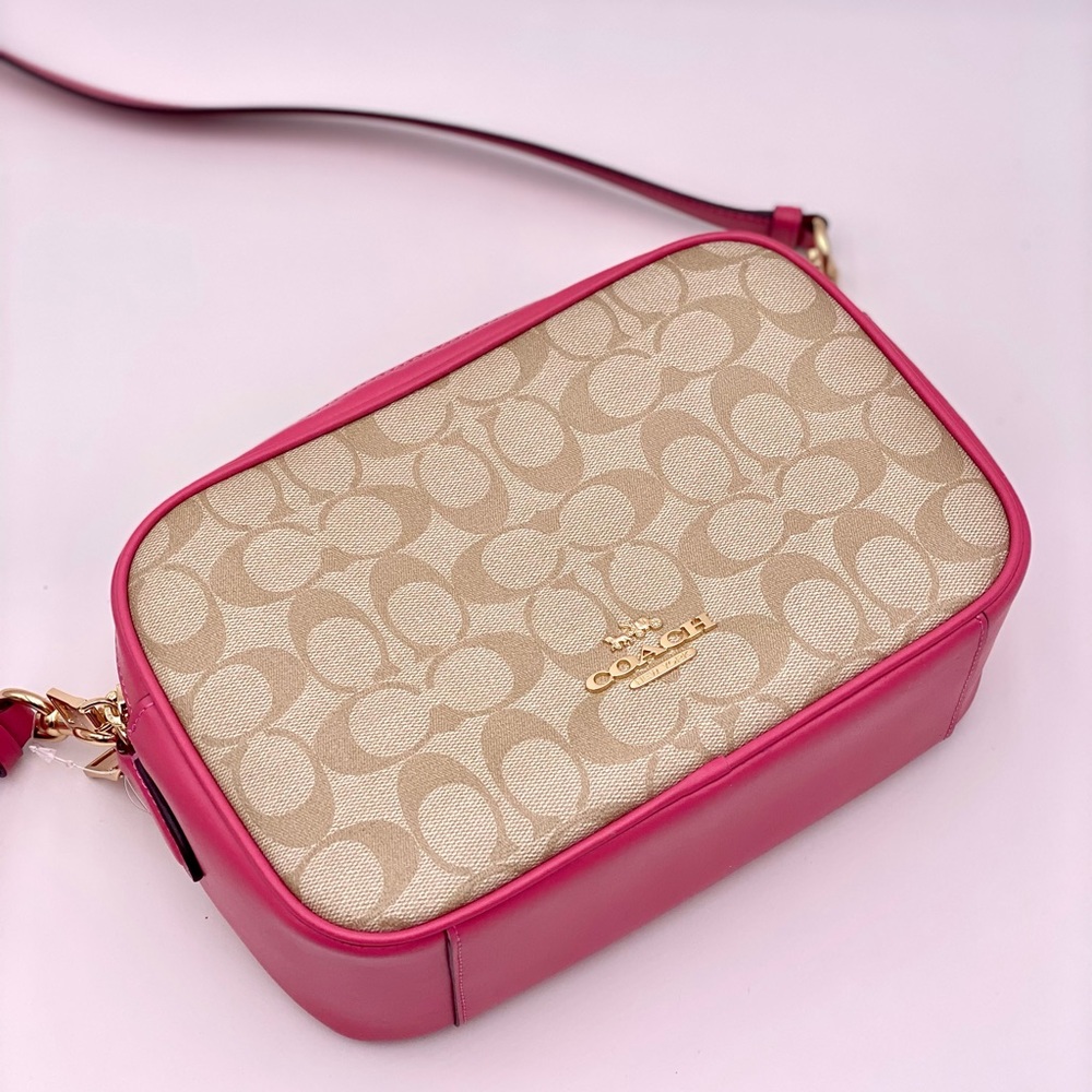 COACH JES CROSSBODY IN SIGNATURE CANVAS AND Wallet - Picture 13 of 15